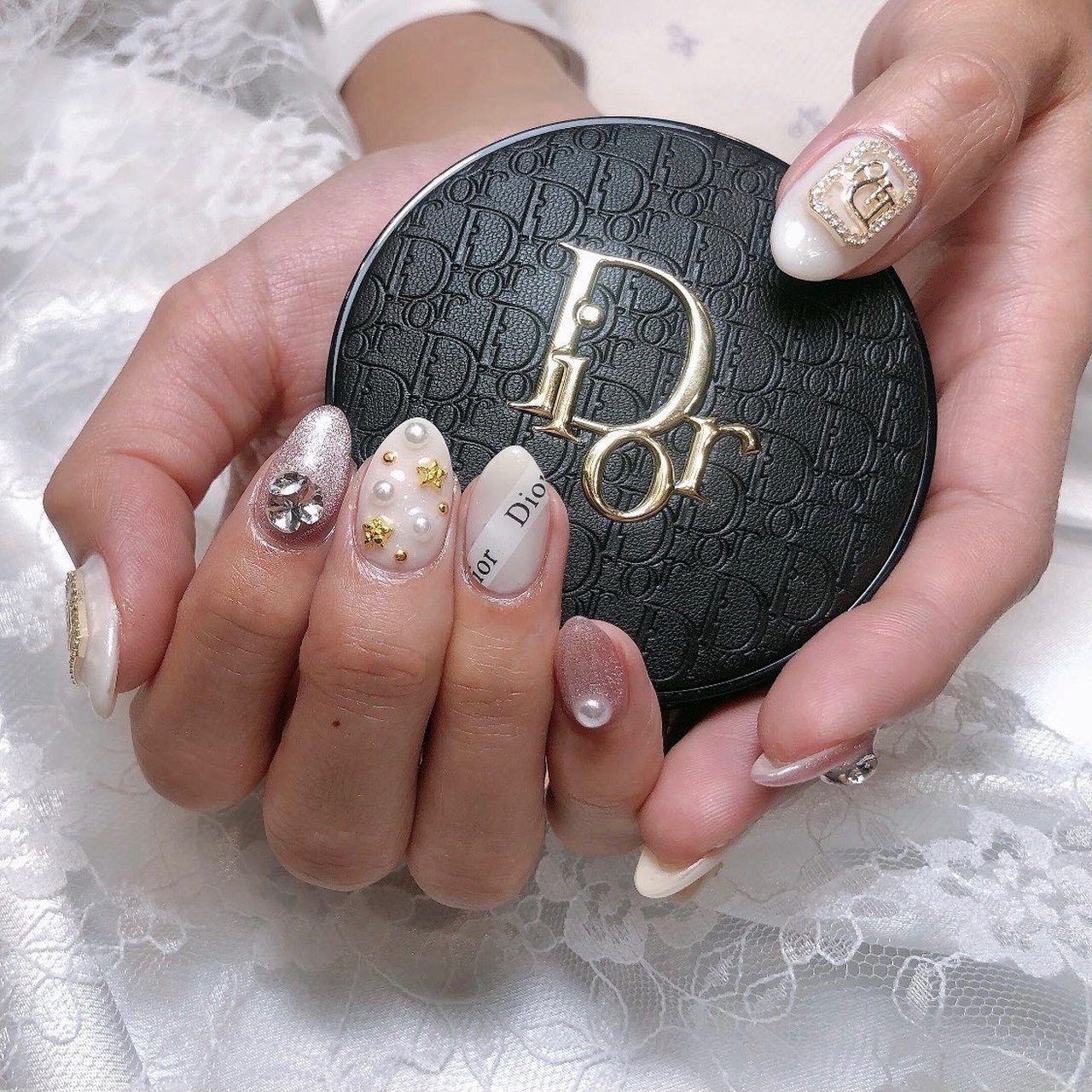 ネイルパーツ まとめて売り！セット CHANEL、Diorが可愛い❣️ Dior