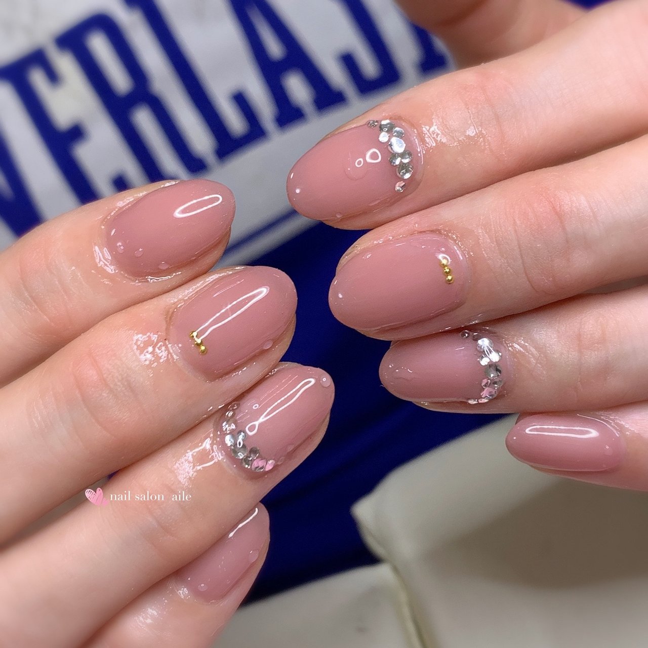 春 オールシーズン ハンド シンプル ワンカラー Nail Salon Aileのネイルデザイン No ネイルブック