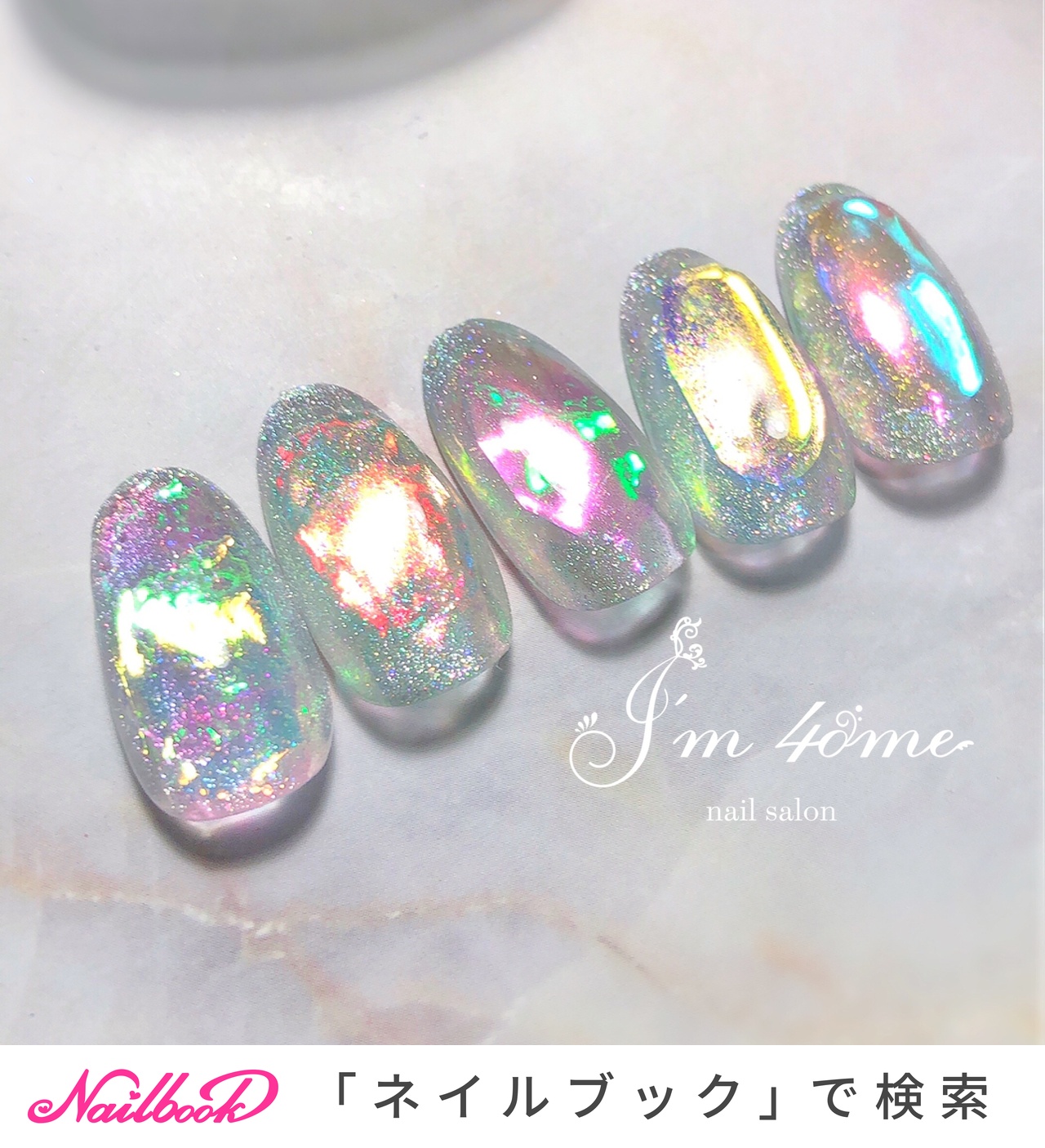 人気順｜ユニコーン/氷ネイルのネイルデザイン｜ネイルブック