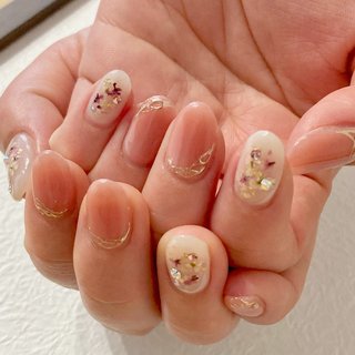 おすすめ順 コーラルピンクのネイルデザイン ネイルブック