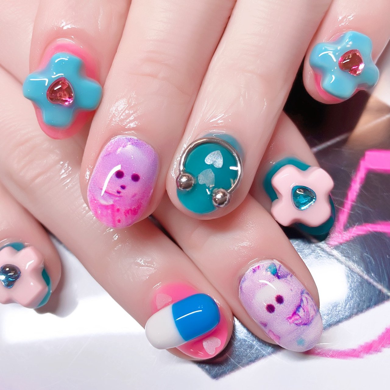 春 夏 秋 冬 ハンド Nailsalon No5のネイルデザイン No ネイルブック