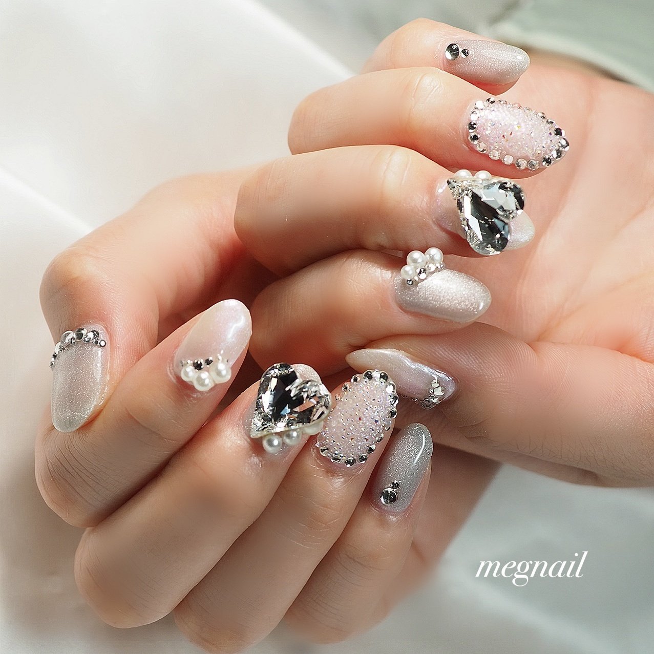 春 パーティー デート 女子会 ハンド Megnailのネイルデザイン No ネイルブック