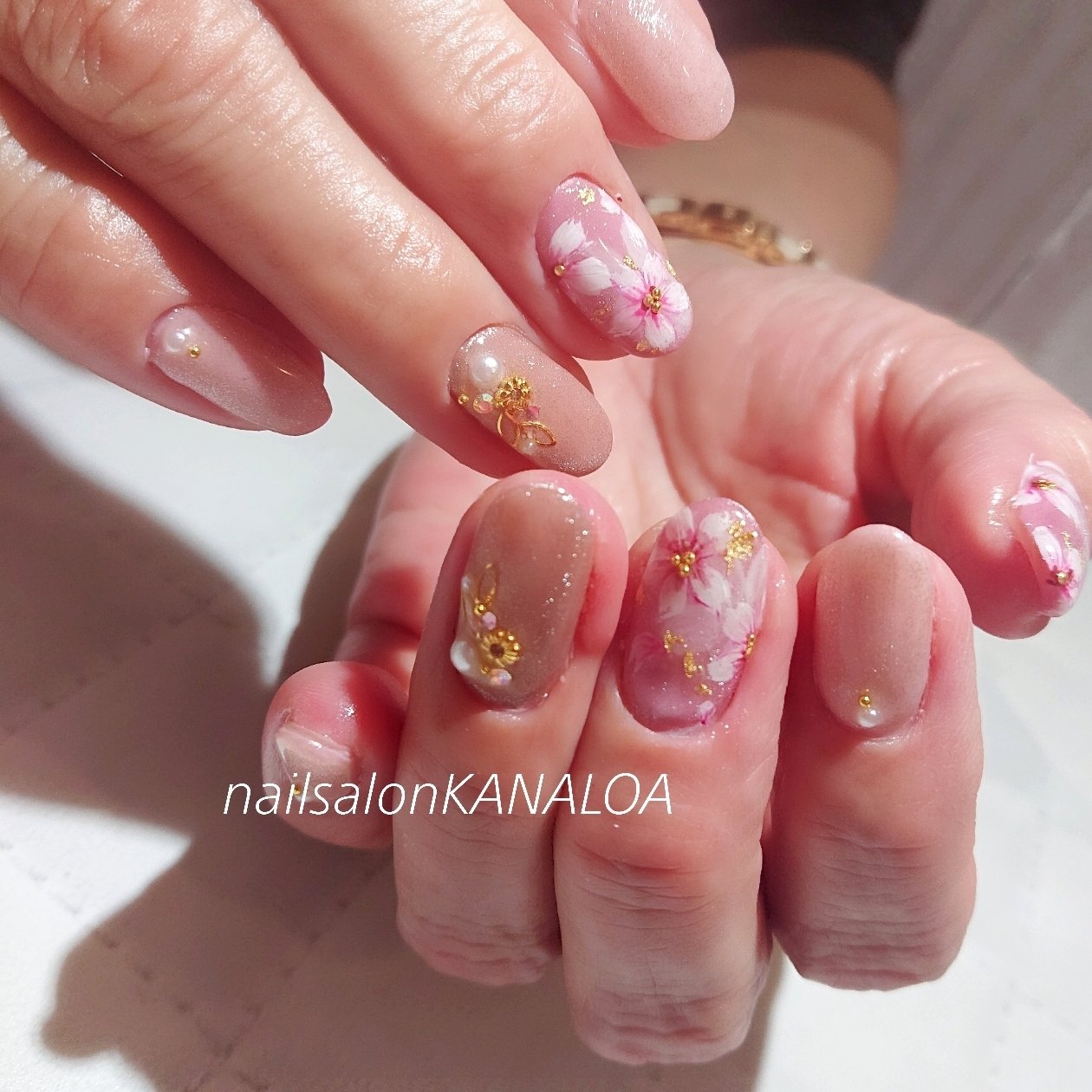 春 卒業式 入学式 ハンド ホログラム Yu のネイルデザイン No ネイルブック