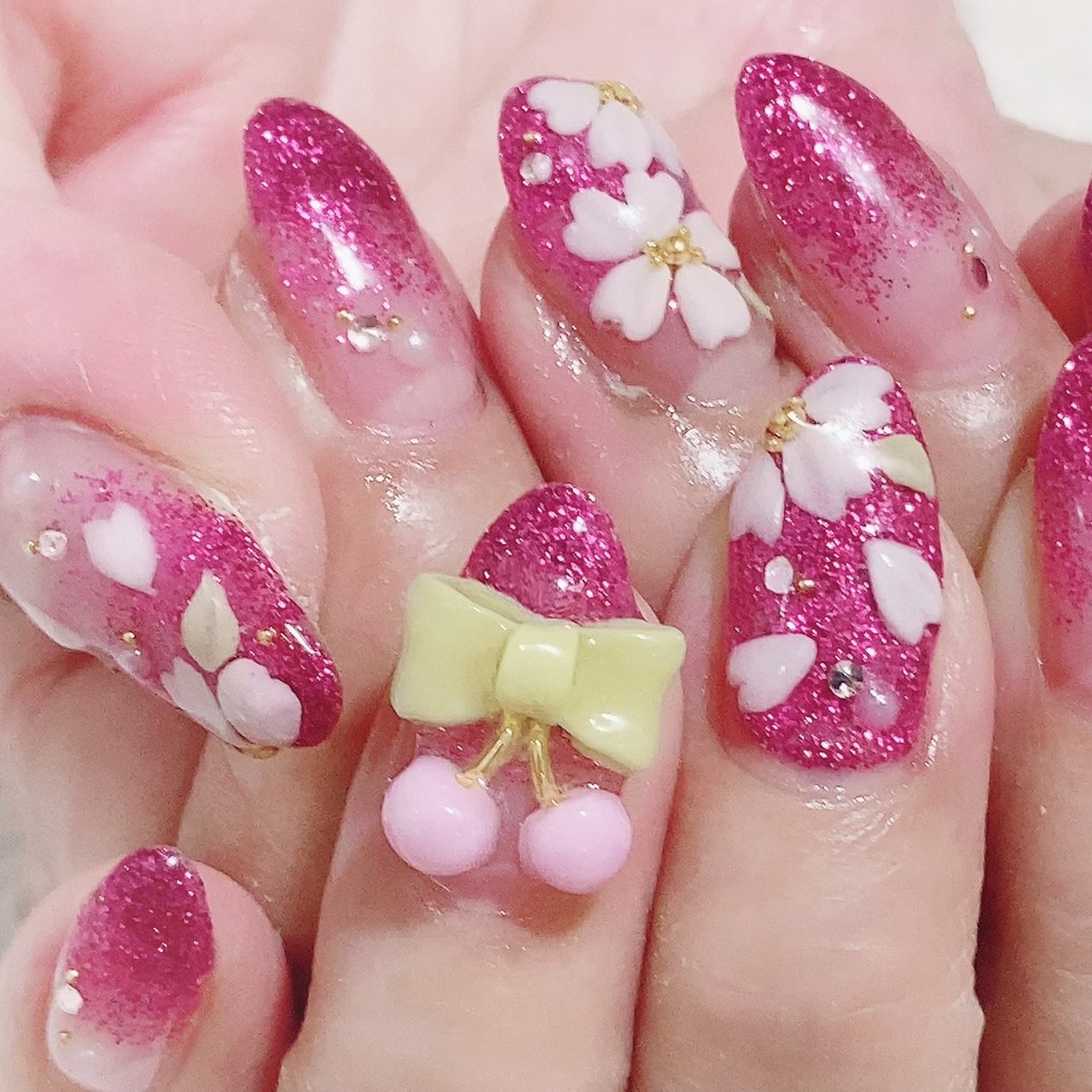 春 夏 パーティー 女子会 ハンド Fantasia Nailartsalonのネイルデザイン No ネイルブック