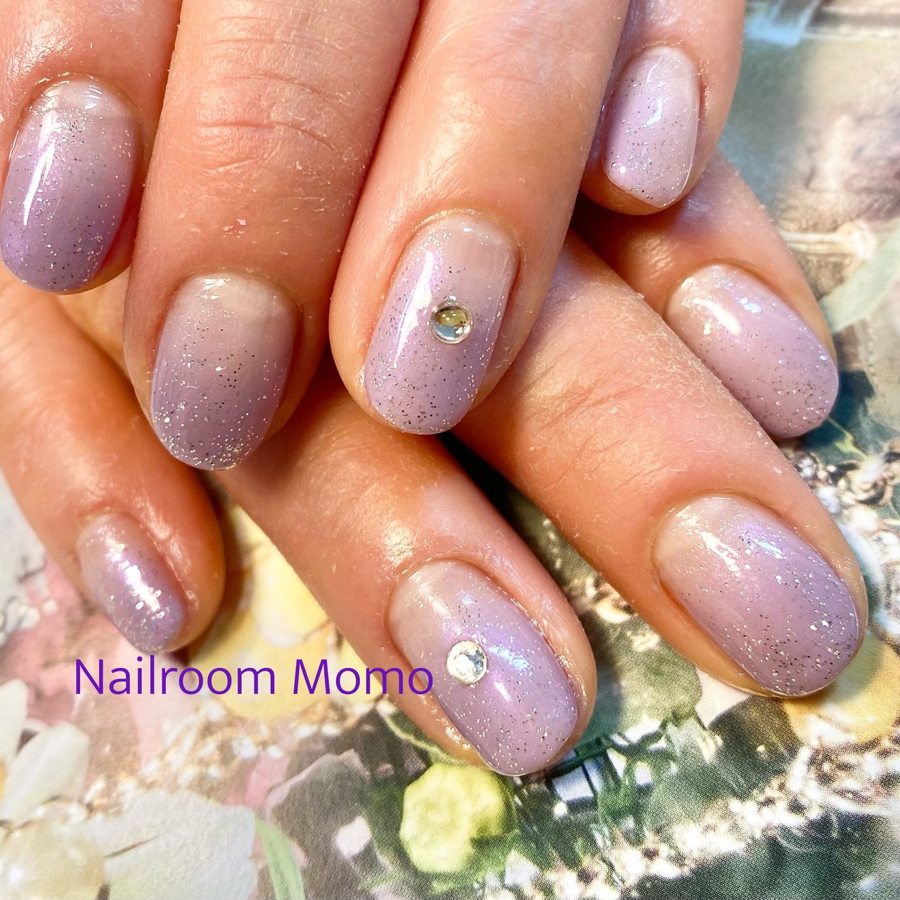 夏 オールシーズン ハンド シンプル グラデーション Nailroommomo ネイルルームモモ のネイルデザイン No ネイル ブック