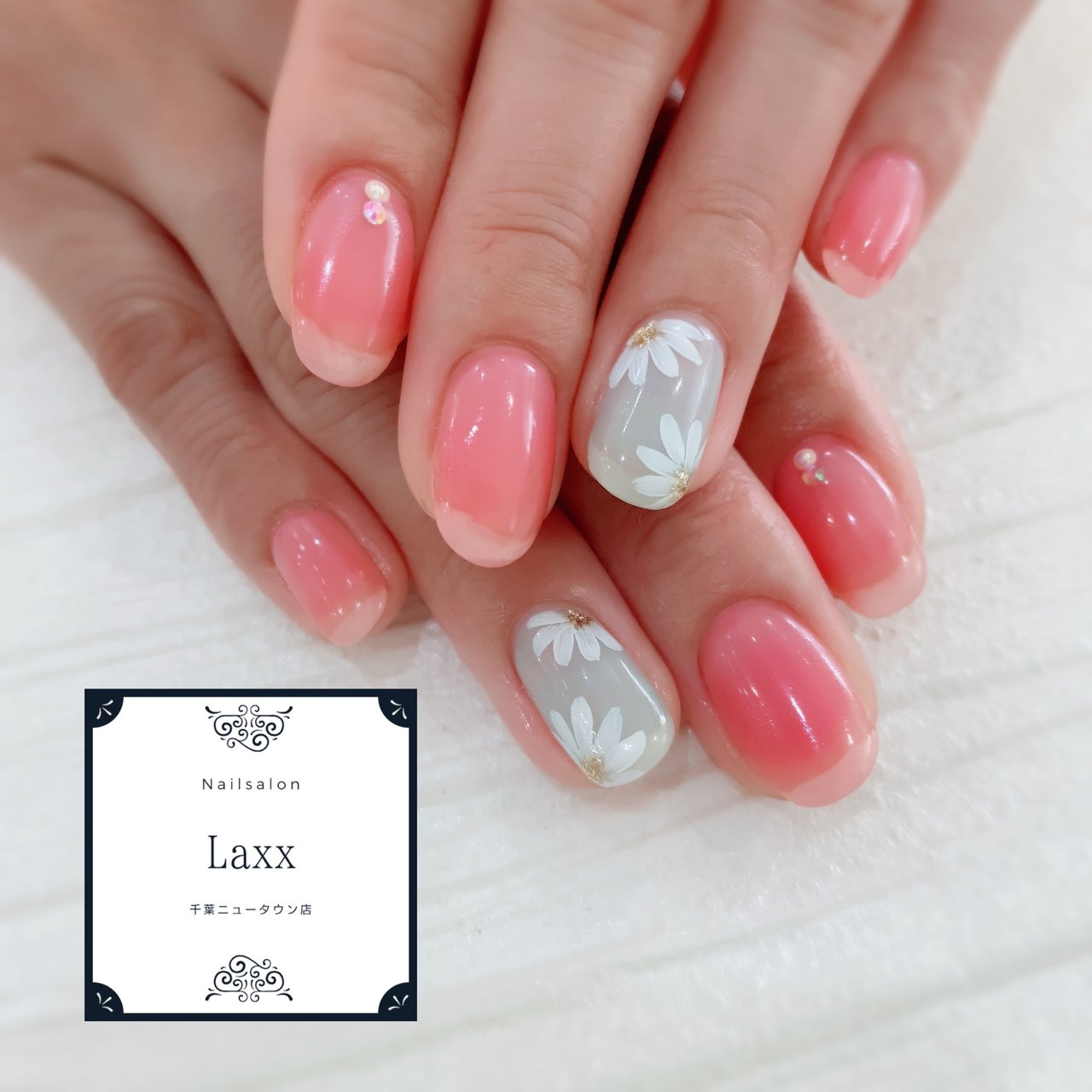 春 卒業式 入学式 オフィス ハンド Laxxnailsalon千葉ニュータウン店のネイルデザイン No ネイルブック