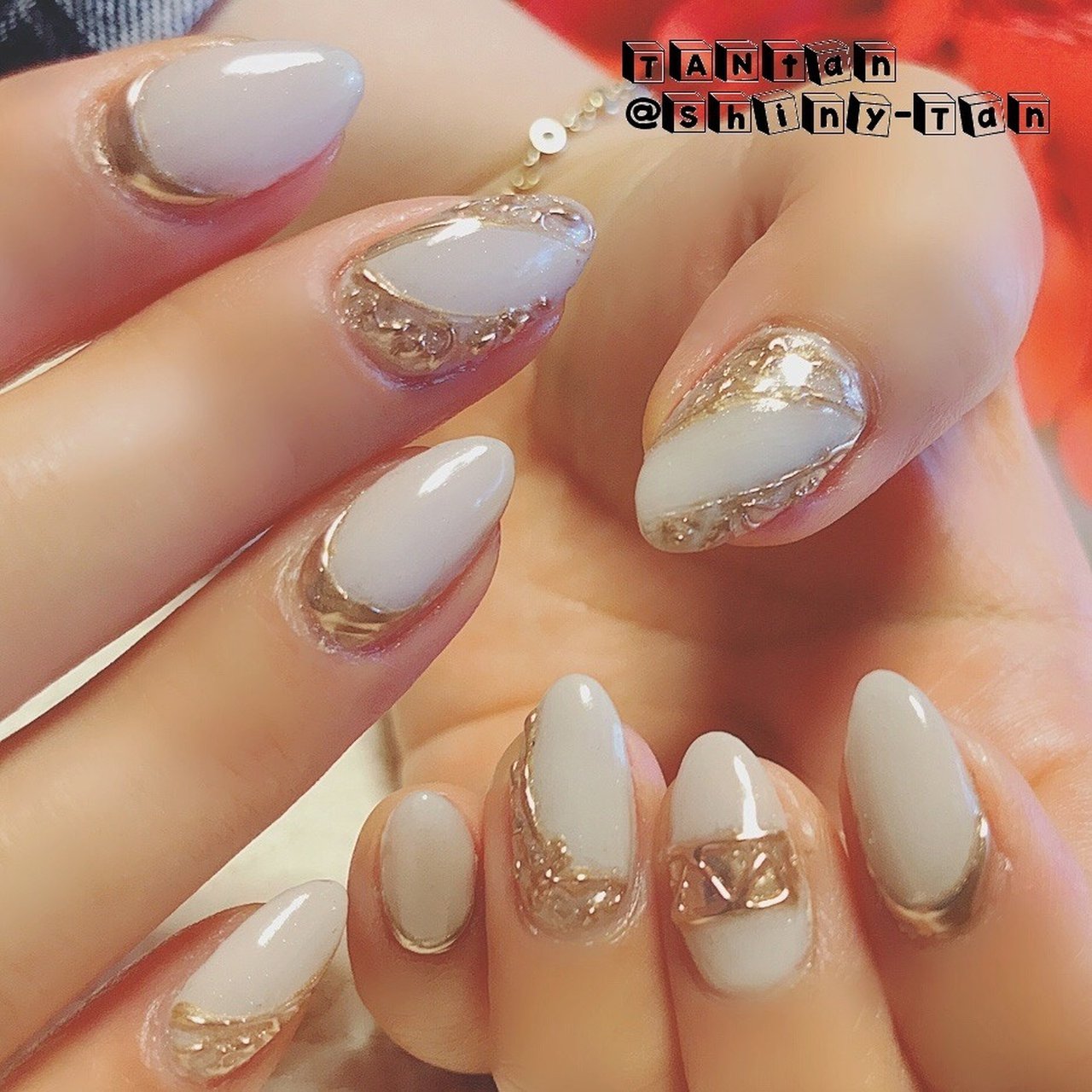 春 リゾート パーティー デート ハンド Tantan 坦坦 のネイルデザイン No ネイルブック