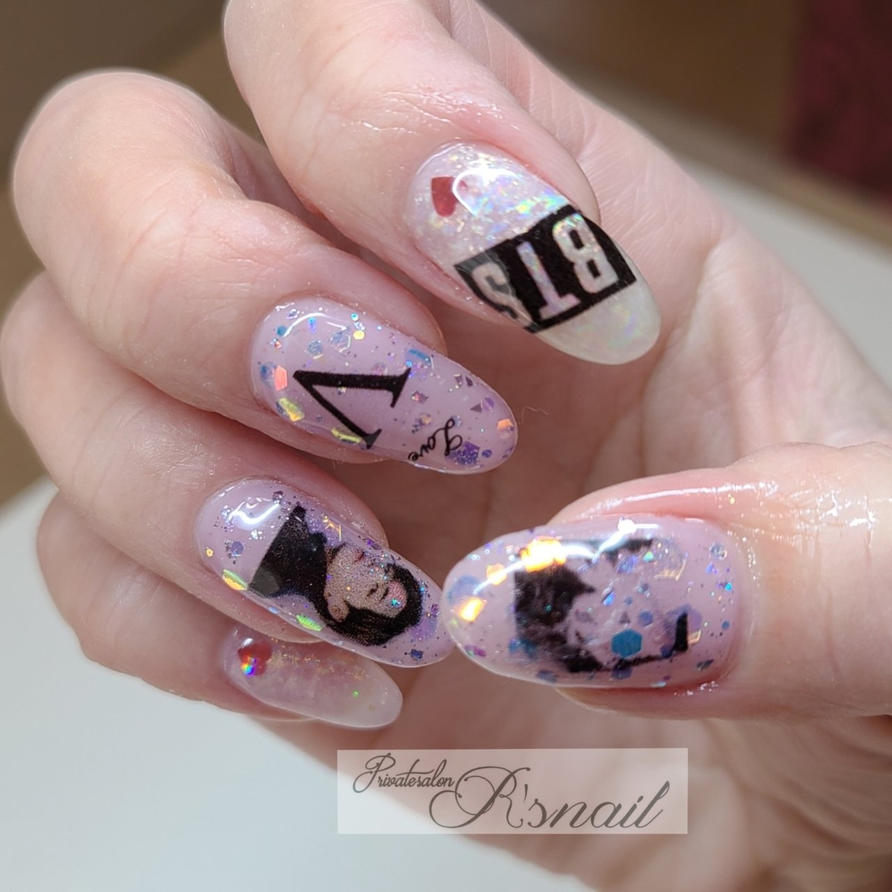 オールシーズン ライブ ハンド シンプル ラメ R3nailのネイルデザイン No ネイルブック