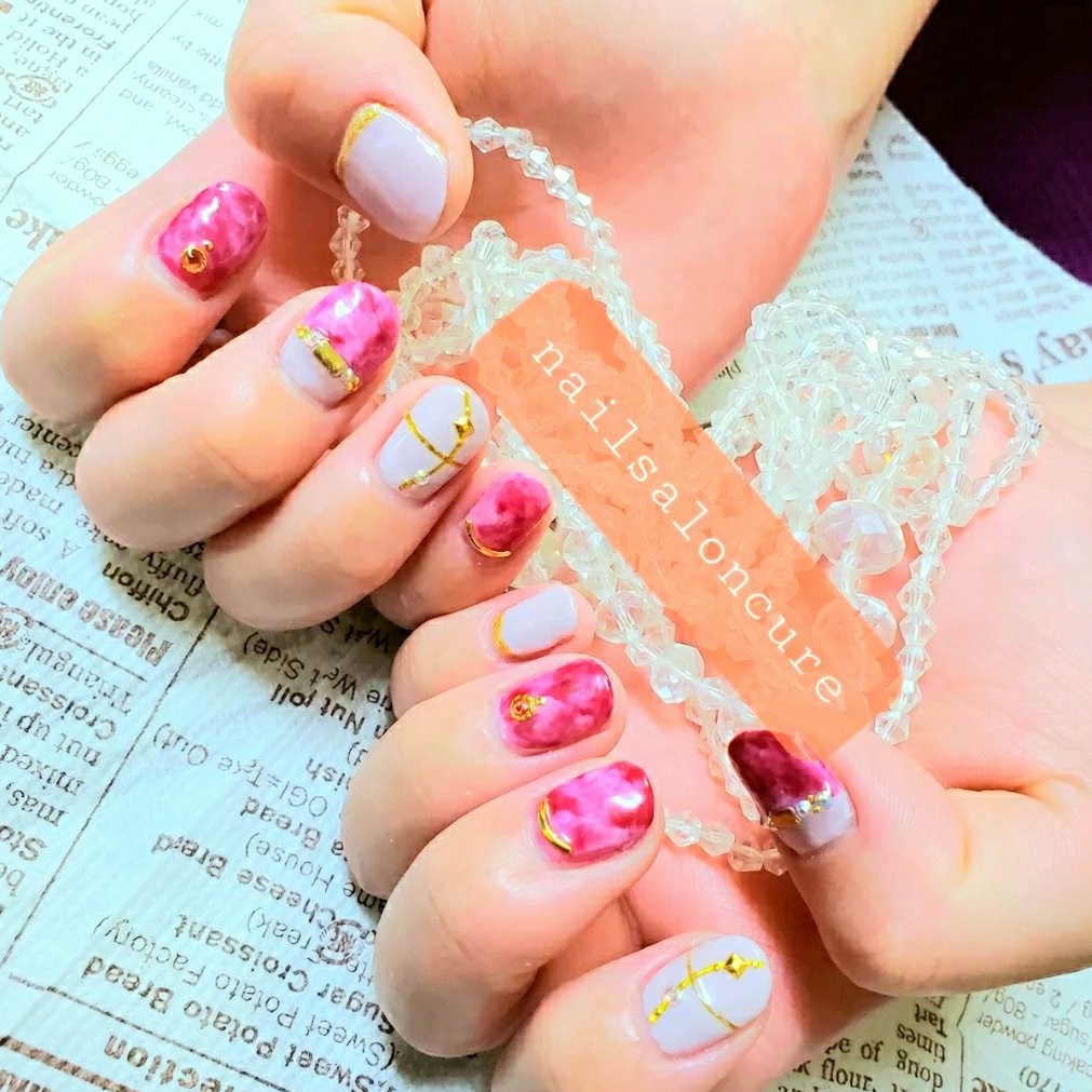 旅行 リゾート デート ハンド 変形フレンチ Nailsaloncureのネイルデザイン No ネイルブック