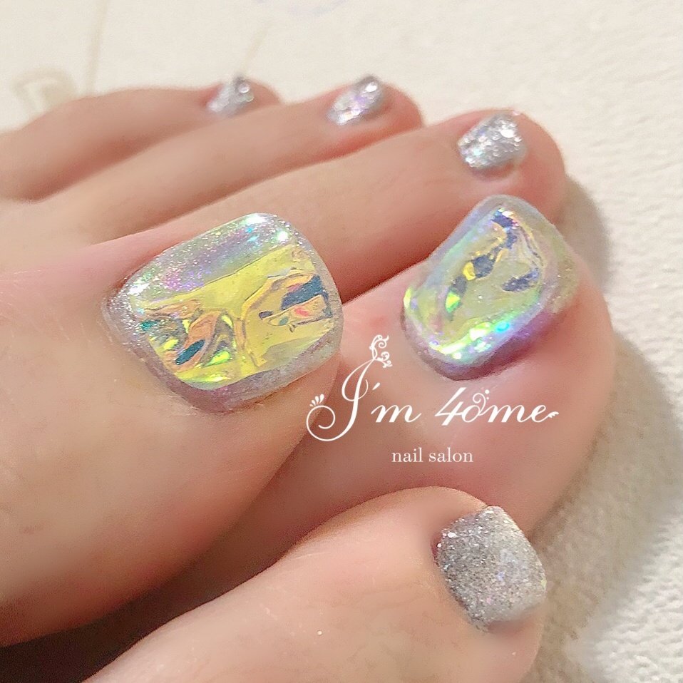 春 夏 海 リゾート フット Hitomiのネイルデザイン No ネイルブック