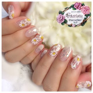クリアネイルチップのネイルデザイン ネイルブック