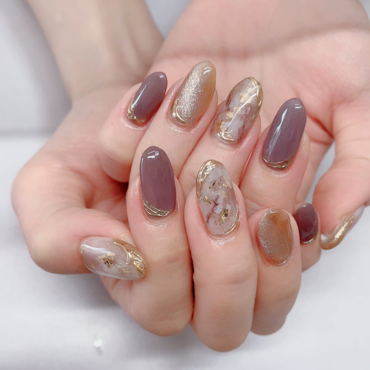 春 オールシーズン ハンド ワンカラー シェル Nailsalonray のネイルデザイン No ネイルブック