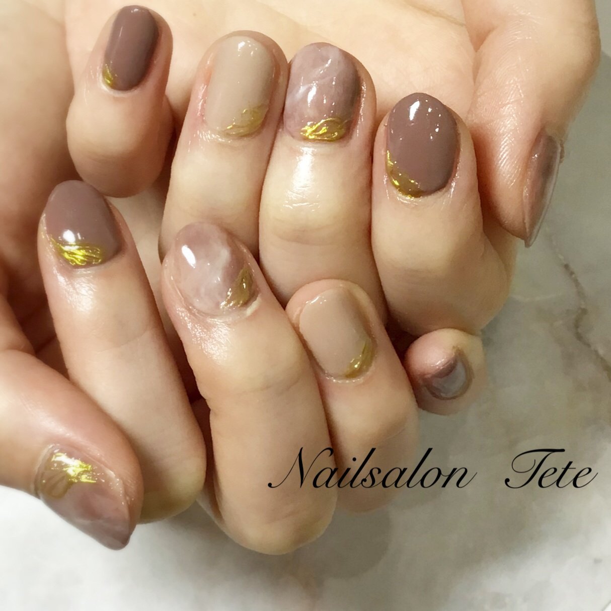 春 オールシーズン デート 女子会 ハンド Nailtete 本店のネイルデザイン No ネイルブック