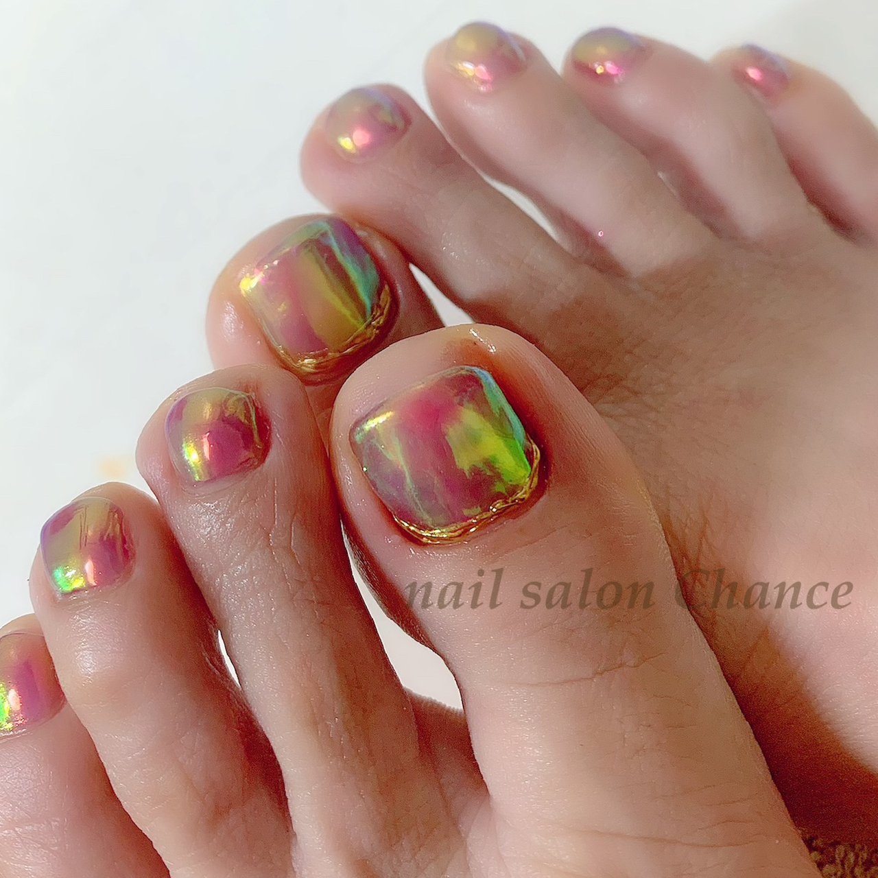 春 夏 海 オフィス フット Nailsalon Chanceのネイルデザイン No ネイルブック