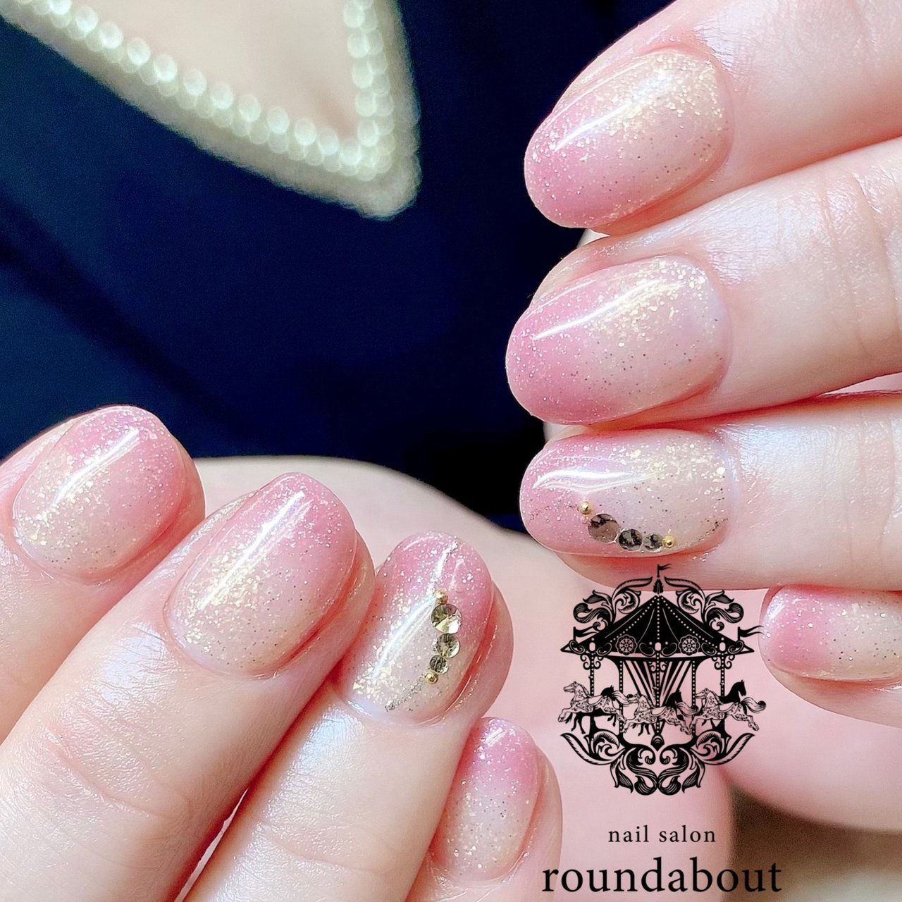 春 卒業式 入学式 オフィス ハンド Yuko Nail Salon Roundabout のネイルデザイン No ネイルブック