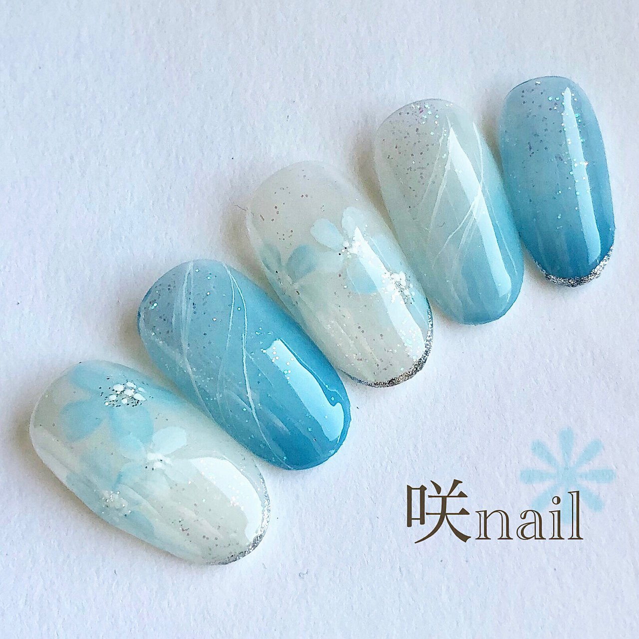 春 オフィス デート 女子会 ハンド 咲nail サキネイル のネイルデザイン No ネイルブック