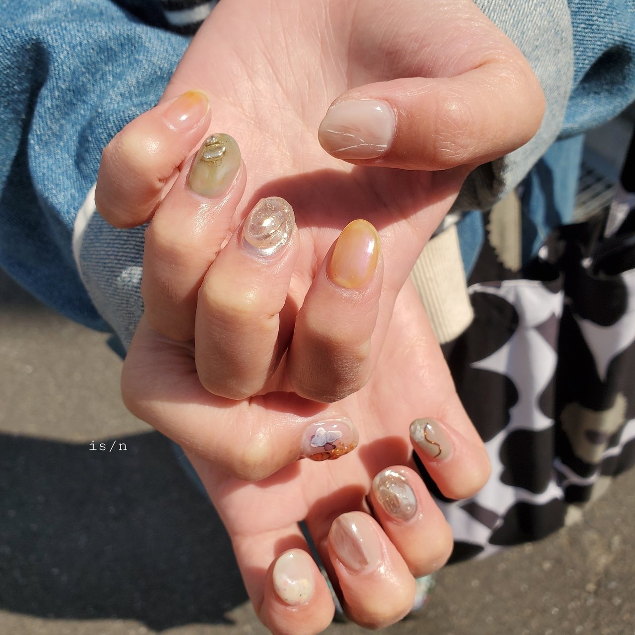 春 夏 オールシーズン ハンド ニュアンス Nail Salon Is 天王寺のネイルデザイン No ネイルブック