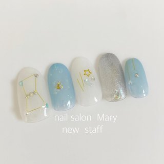 星 ワイヤーのネイルデザイン ネイルブック