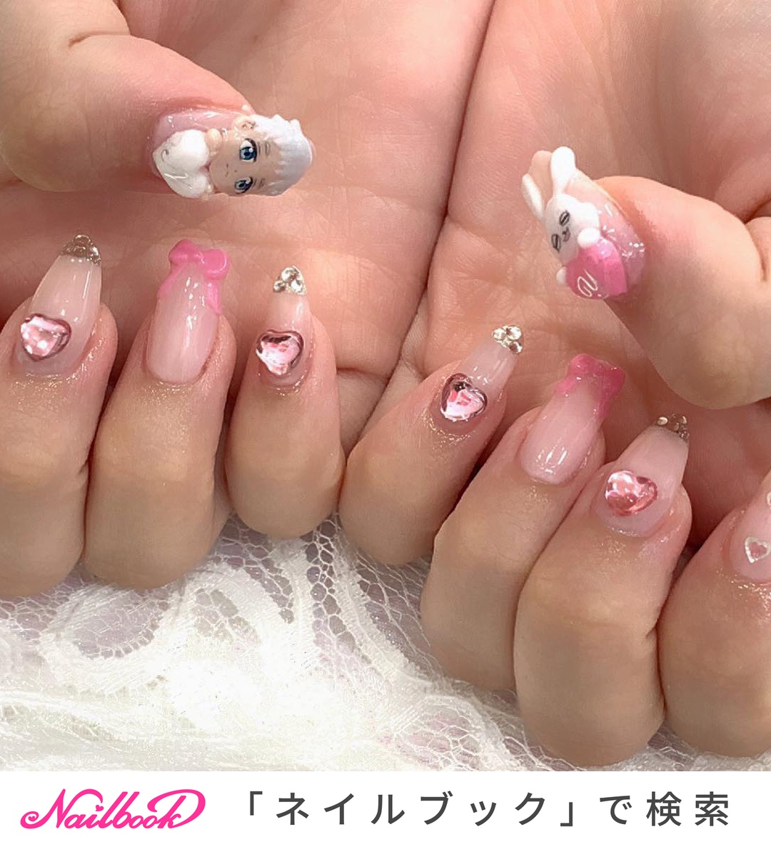 痛ネイル/キャラクター/3D - NAILSGOGO shibuya nailsalonのネイル