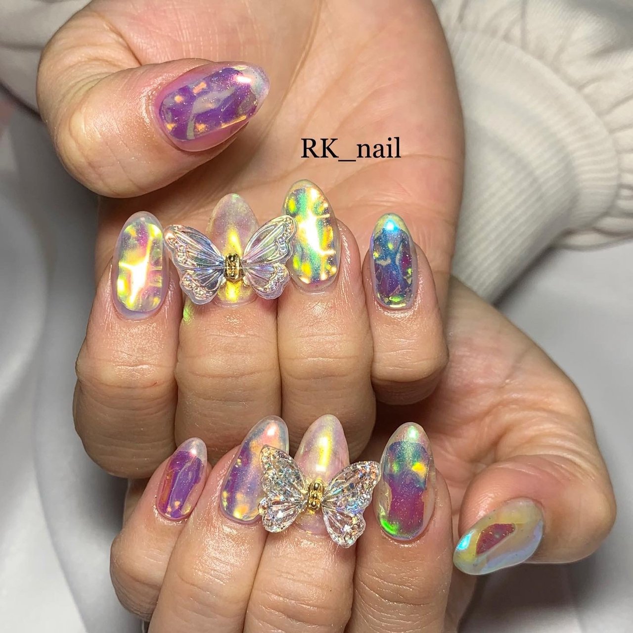 春 夏 オールシーズン ハンド シースルー Rk Nail ｱｰﾙｹｲﾈｲﾙ のネイルデザイン No ネイルブック