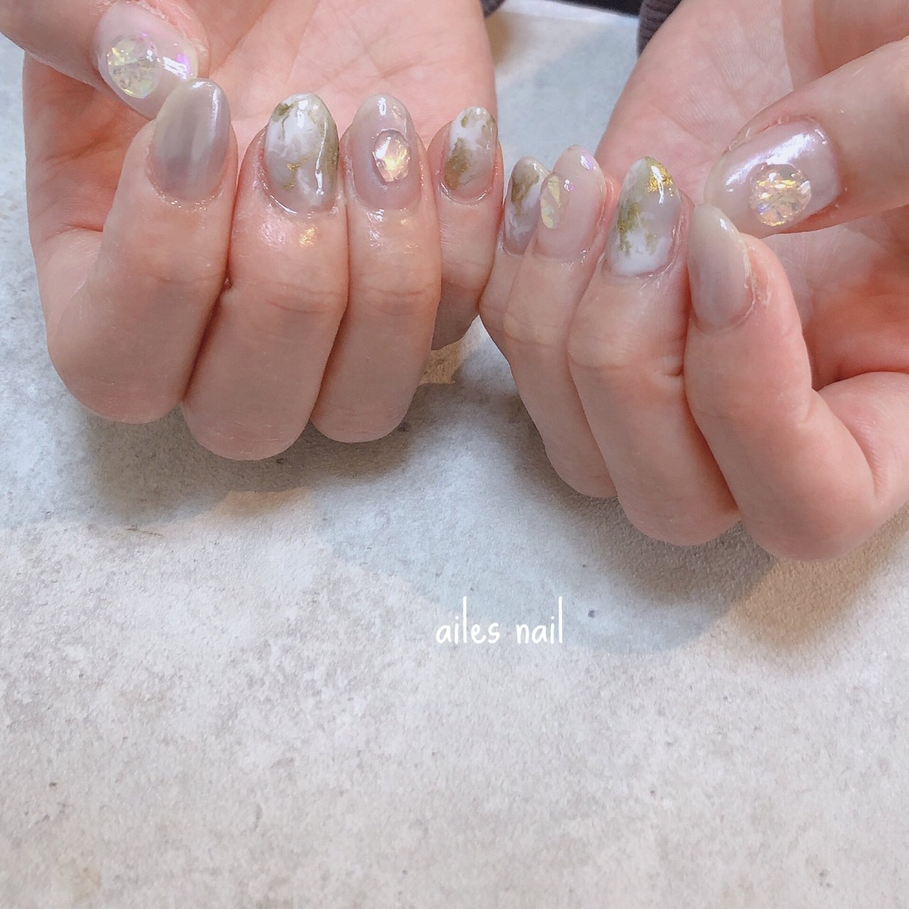 府中 Ailes Nail エールネイルのネイルデザイン No 634 ネイルブック