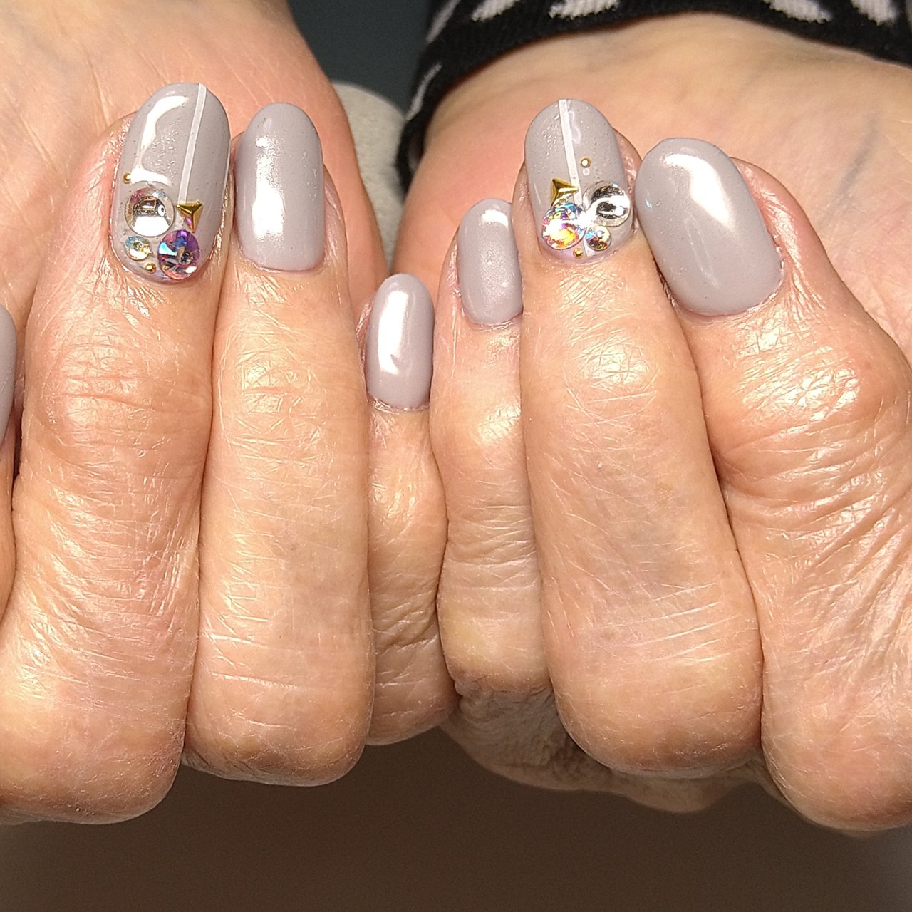 オールシーズン ハンド ワンカラー キャラクター ミディアム Yukidaryumaのネイルデザイン No ネイルブック