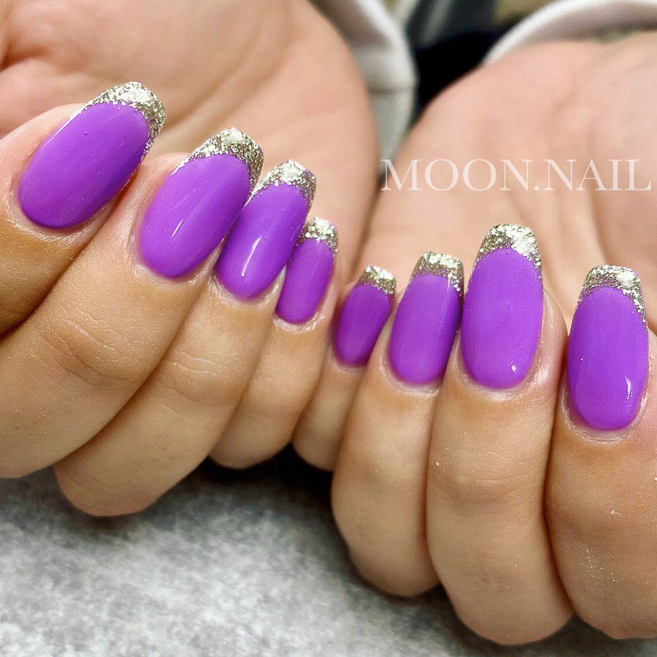 春 夏 オールシーズン パーティー ハンド Moon Nailのネイルデザイン No 684 ネイルブック