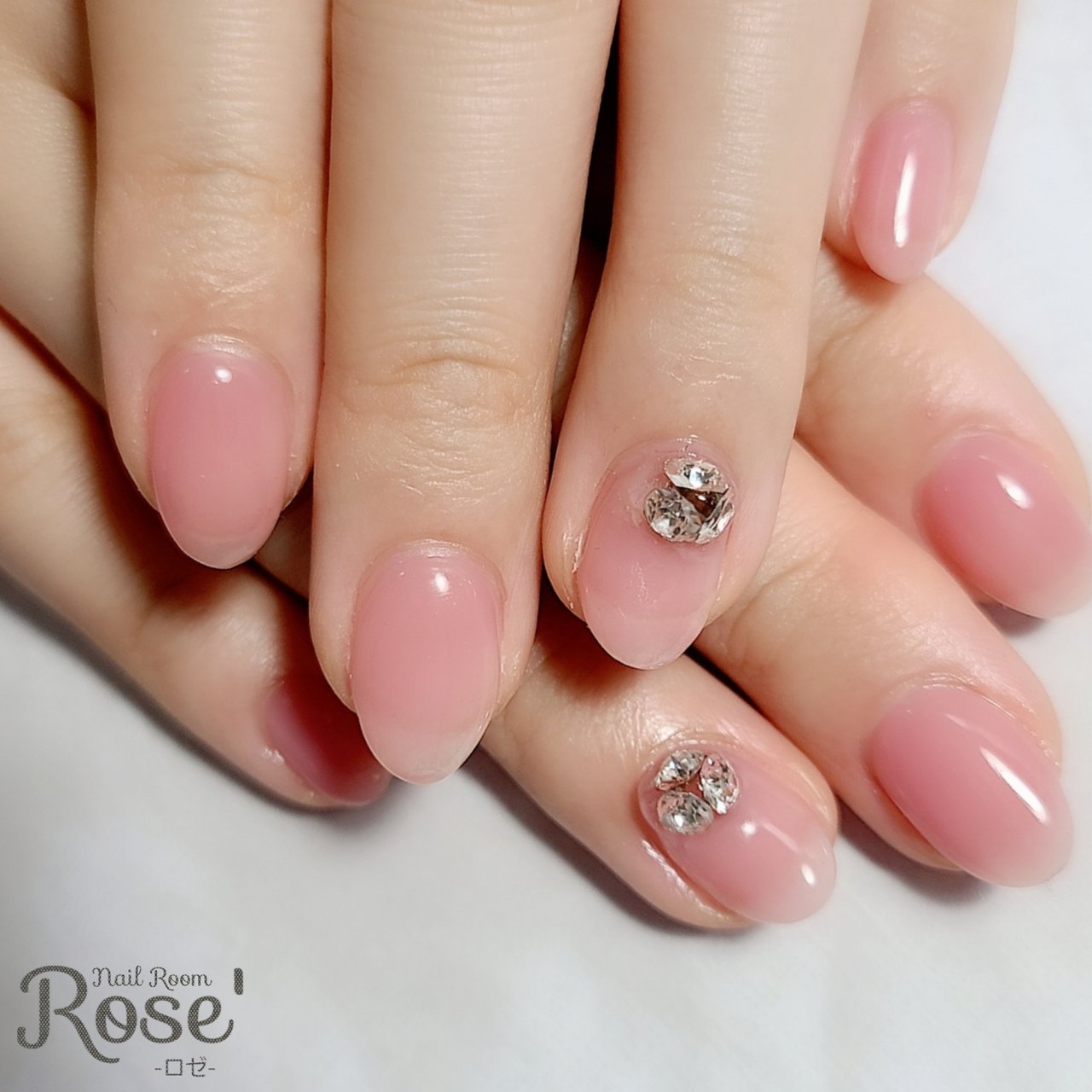 春 オールシーズン オフィス ハンド シンプル 三軒茶屋 Rose のネイルデザイン No ネイルブック