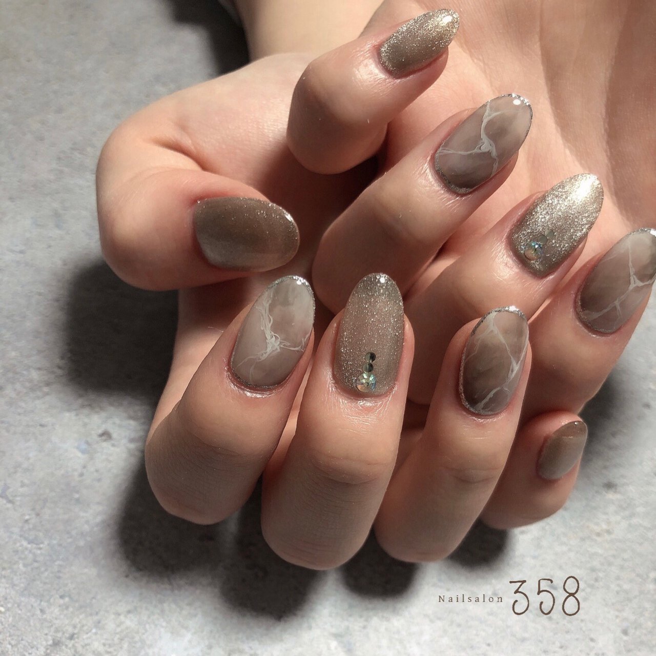 Nailsalon 358のネイルデザイン No 690 ネイルブック