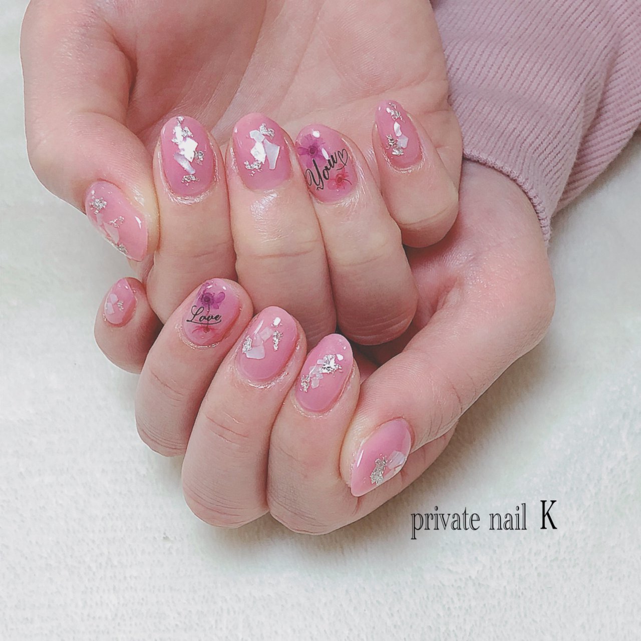 春 オールシーズン ハンド ラメ ワンカラー Nailkのネイルデザイン No ネイルブック