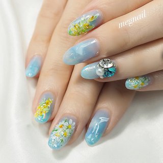 ブルベ夏のネイルデザイン ネイルブック