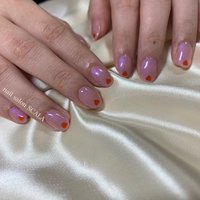 ハンド レッド ラブリーネイルのネイルデザイン ネイルブック