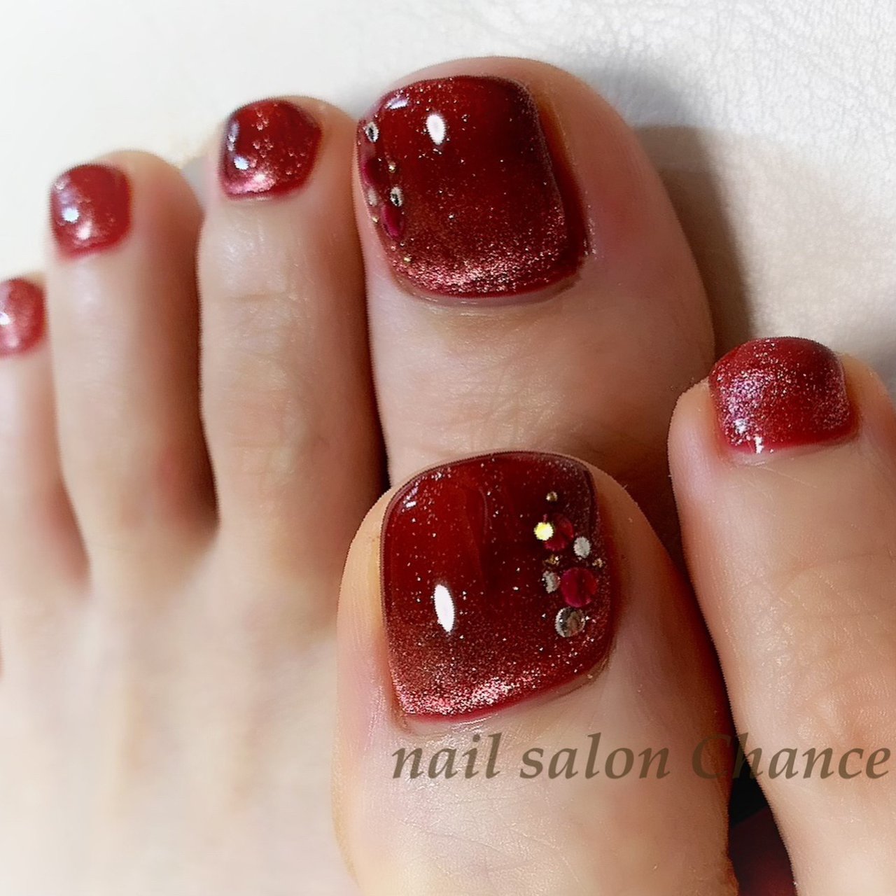 春 夏 秋 冬 フット Nailsalon Chanceのネイルデザイン No ネイルブック