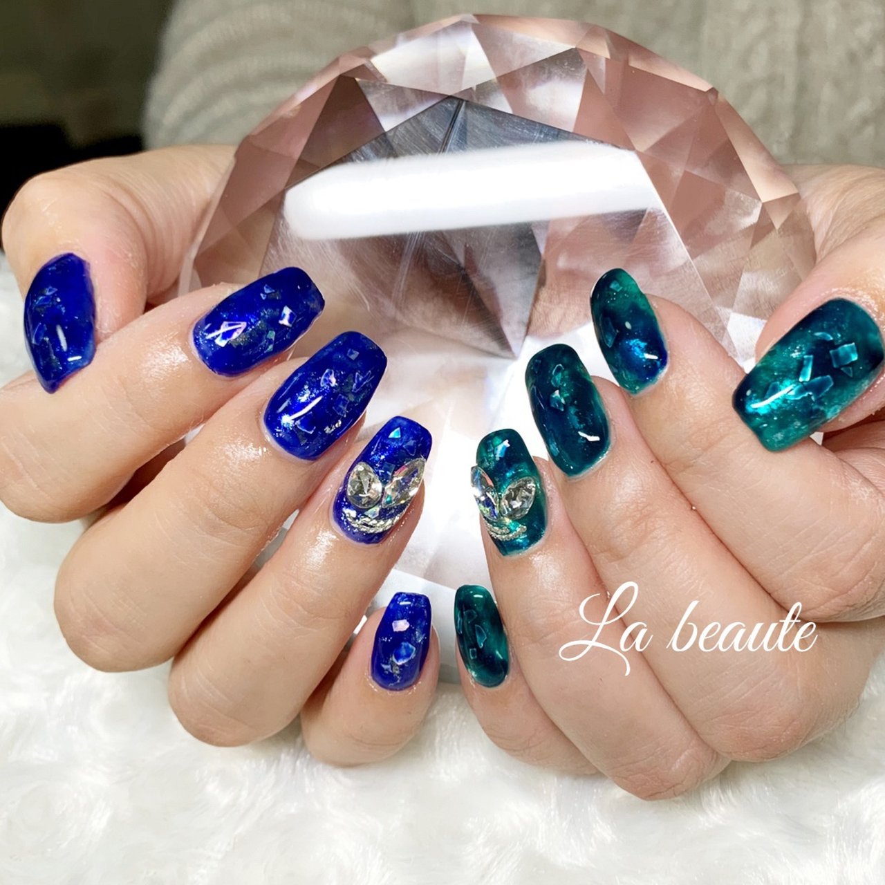 夏 旅行 リゾート ハンド シェル ｌa Beaute ラ ボーテ のネイルデザイン No ネイルブック