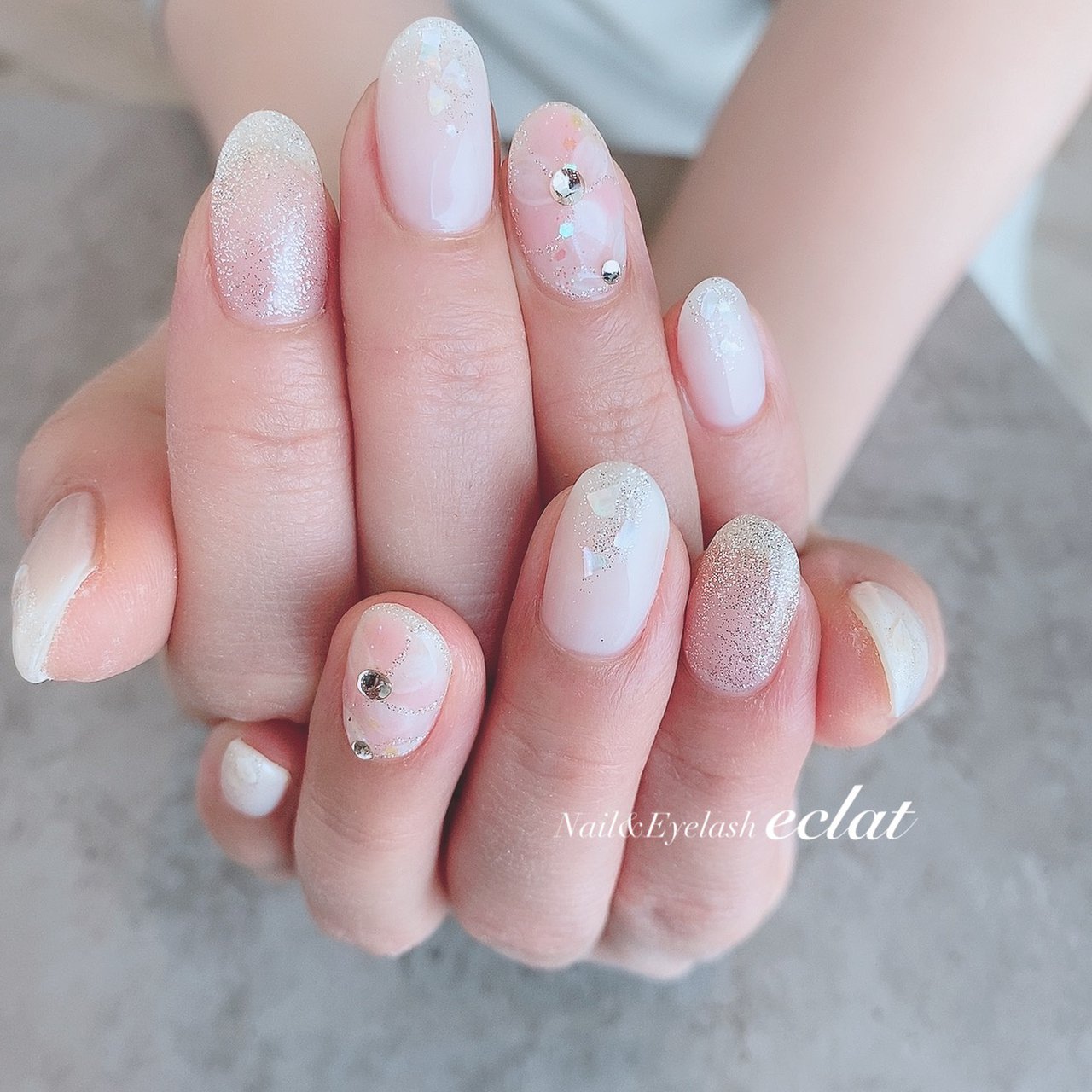 春 夏 入学式 デート ハンド Kuma のネイルデザイン No ネイルブック