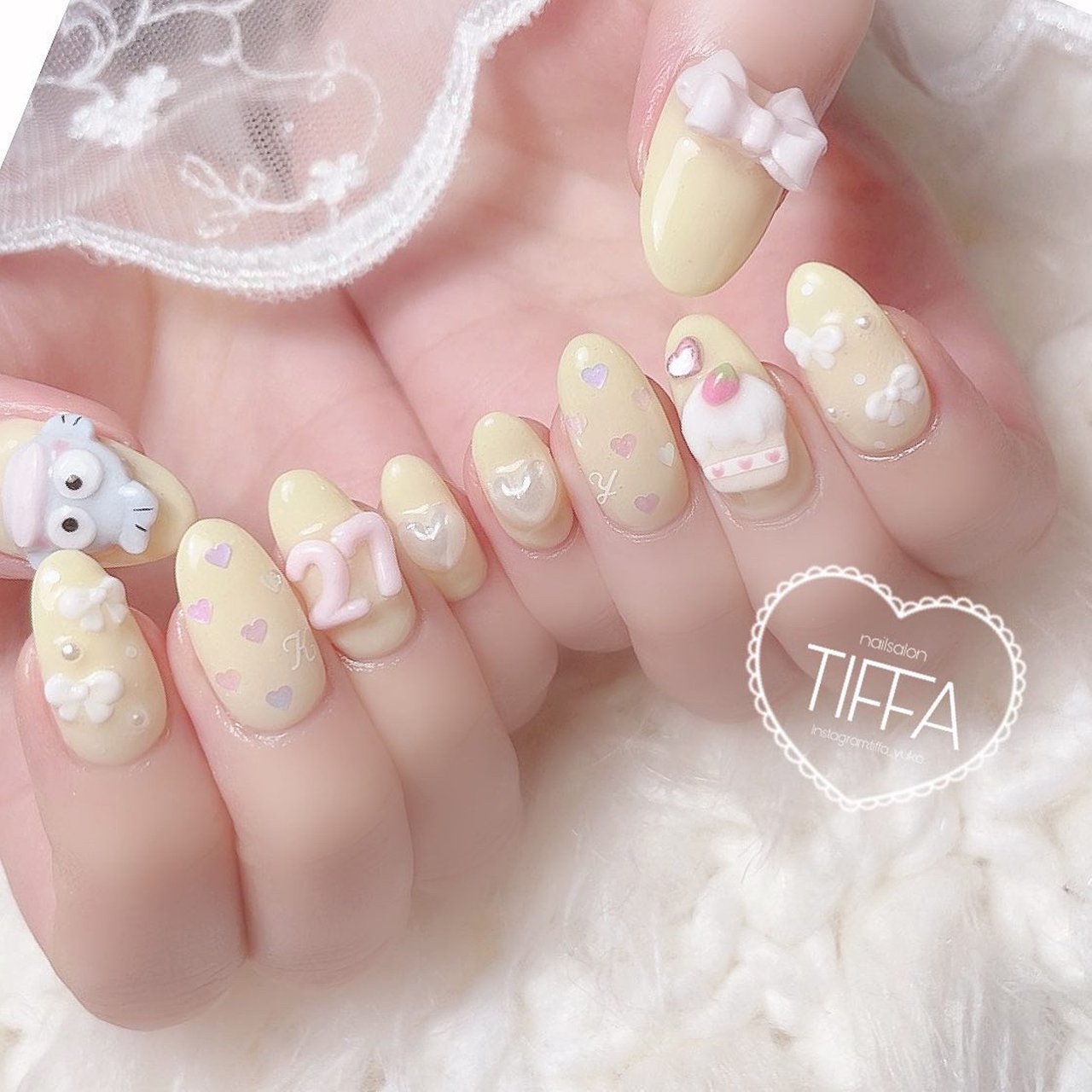 yuko♡by nailsalon tiffaのネイルデザイン[No.6218279]｜ネイル