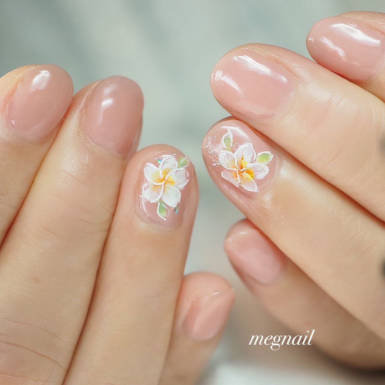 春 オフィス ブライダル デート ハンド Megnailのネイルデザイン No ネイルブック