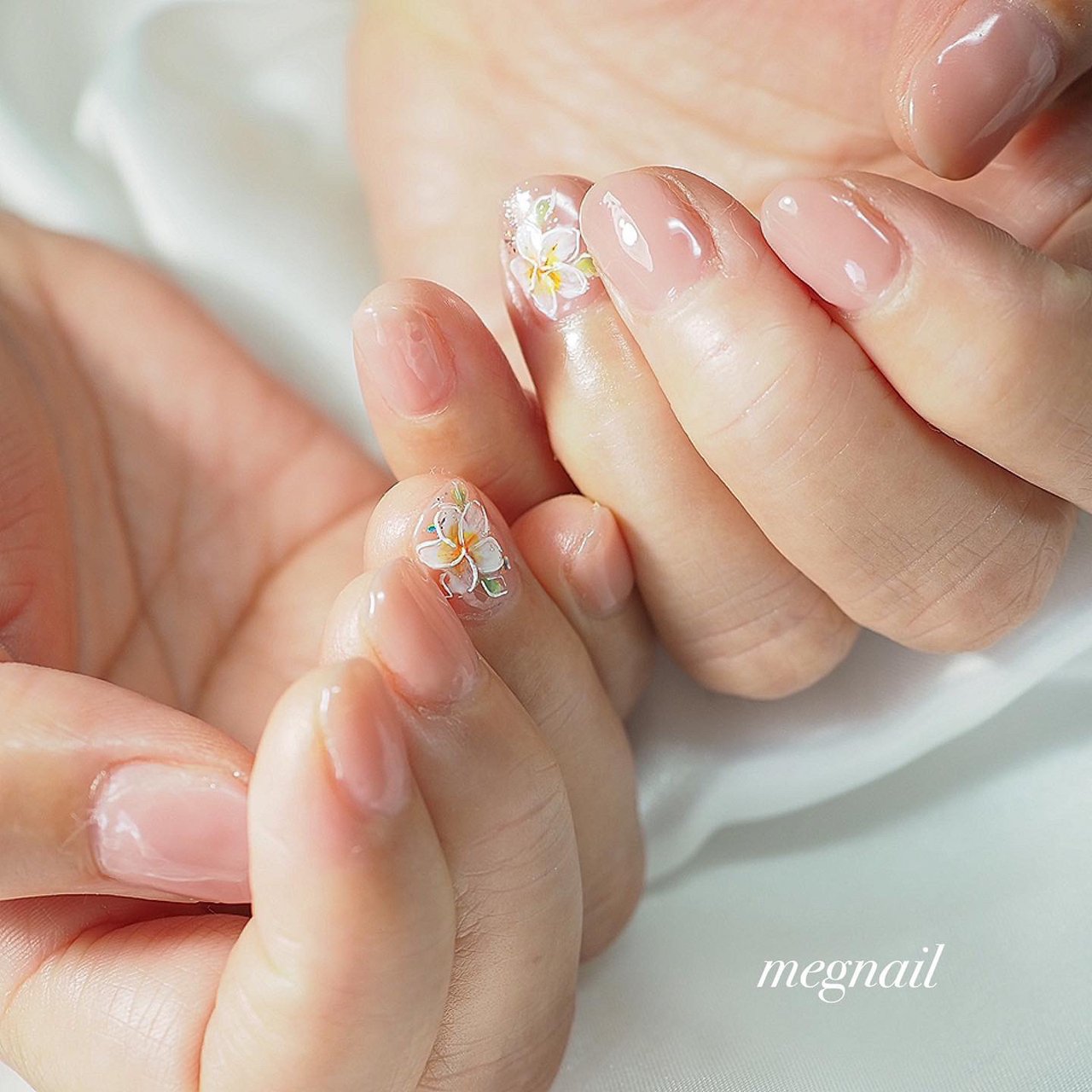 春 オフィス ブライダル デート ハンド Megnailのネイルデザイン No ネイルブック