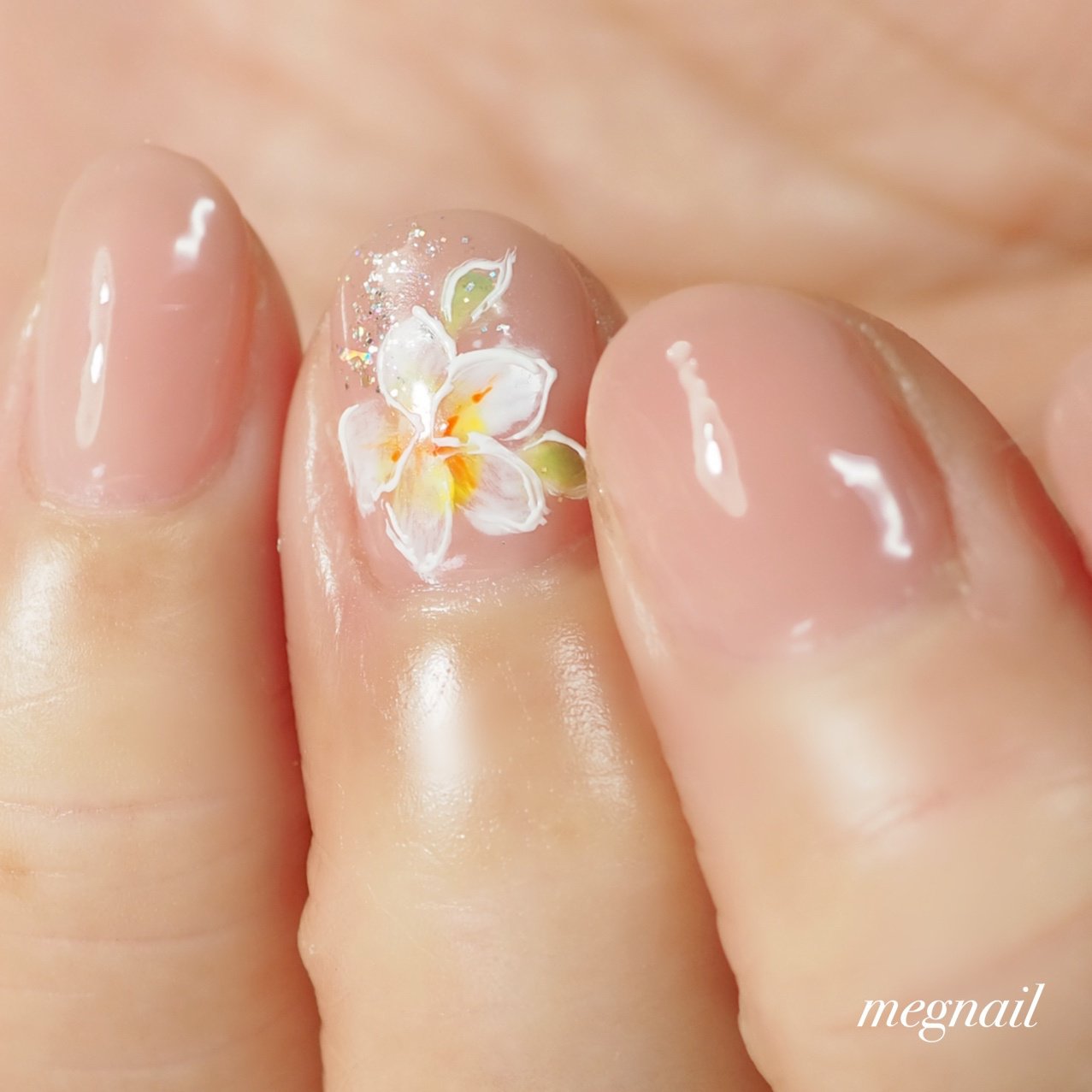 春 オフィス ブライダル デート ハンド Megnailのネイルデザイン No ネイルブック
