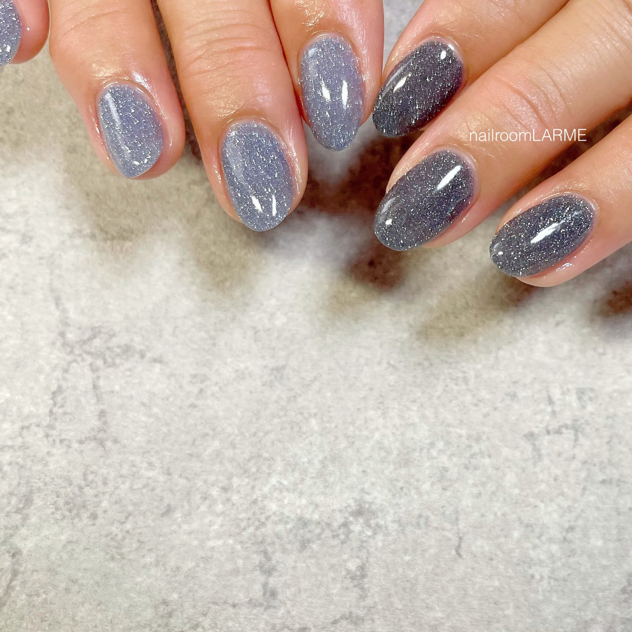 ハンド ブルー グレー ブラック Nailroomlarmeのネイルデザイン No ネイルブック