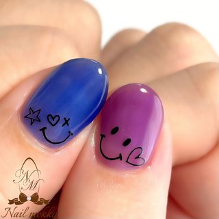 人気順 ニコちゃんのネイルデザイン ネイルブック