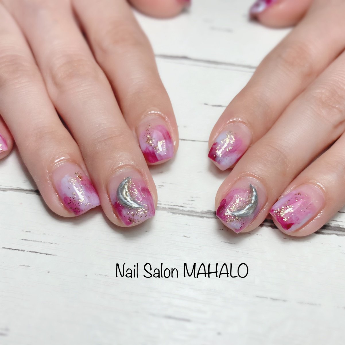 春 夏 入学式 デート ハンド Nail Salon Mahaloのネイルデザイン No ネイルブック