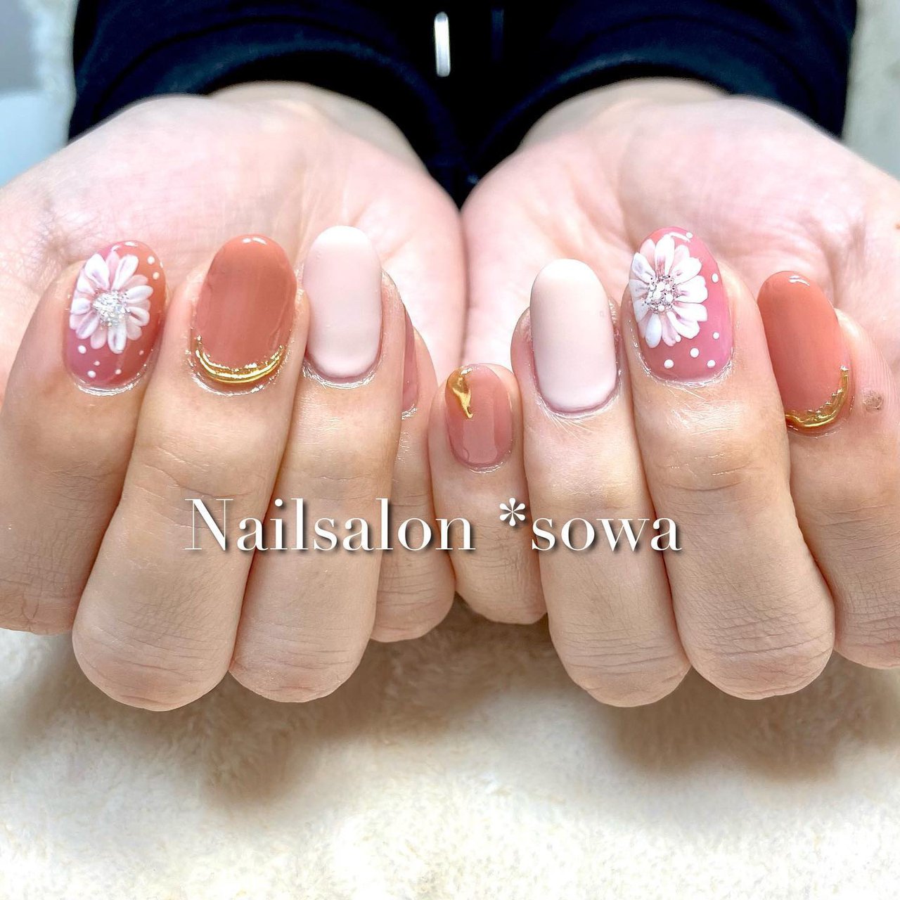 春 オールシーズン ハンド シンプル ラメ Nail Salon Sowa 久留米市のネイルデザイン No ネイルブック