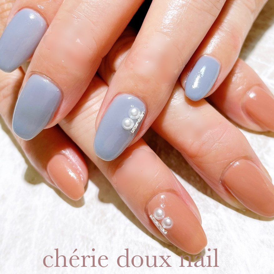 春 夏 デート 女子会 ハンド Cherie Doux Nail Eriのネイルデザイン No ネイルブック