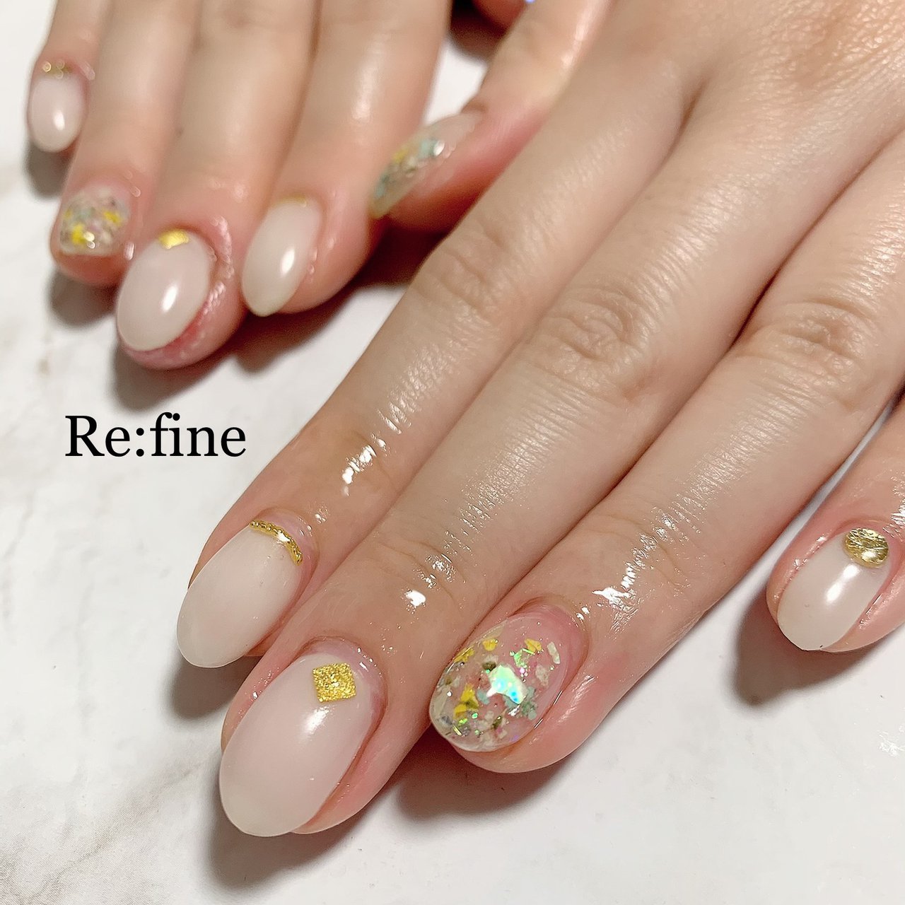 ハンド ジェル Re Fineのネイルデザイン No ネイルブック