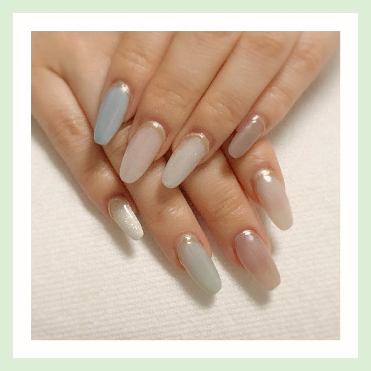春 オールシーズン 女子会 ハンド シンプル Grateful Nails あっちゃんこのネイルデザイン No ネイルブック