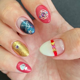 100均パーツのネイルデザイン ネイルブック