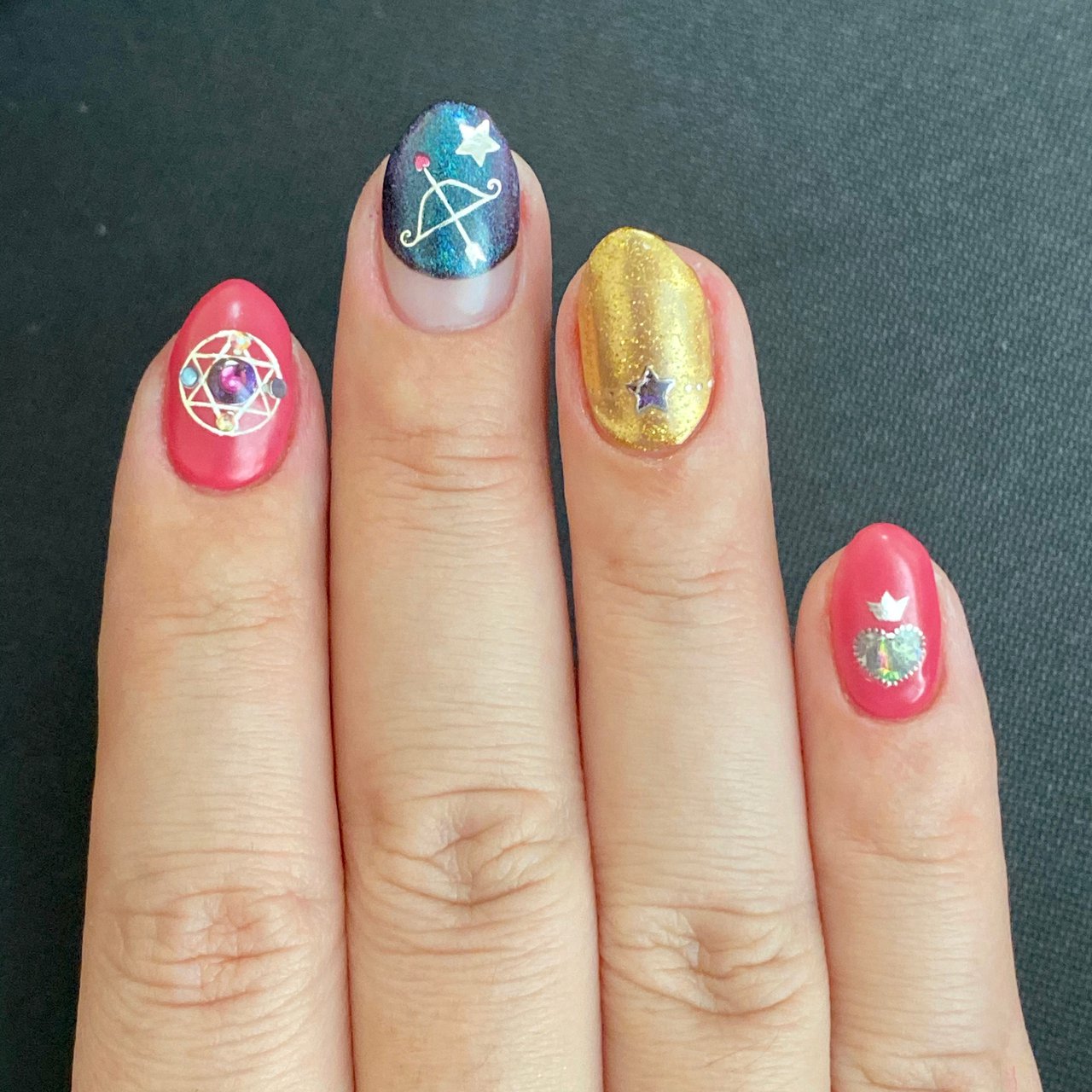 オールシーズン クリスマス デート 女子会 ハンド Rusty のネイルデザイン No ネイルブック