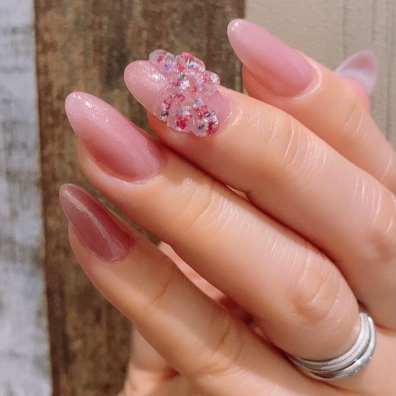 オールシーズン 卒業式 入学式 ブライダル ハンド Nail Eyelash ちゅらのネイルデザイン No ネイルブック