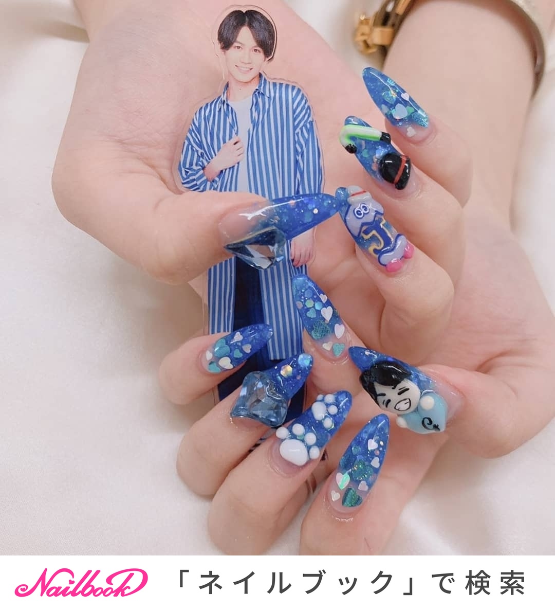 オールシーズン/ライブ/ハンド/ラメ/痛ネイル - j.nails19の